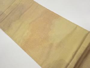 リサイクル　雲模様織出し全通袋帯